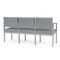 Lesro Lenox 3 Seat Tandem Seating W/ Arms, 64.5 in W 24.5 in L 32 in H LS3103 - alternate 3